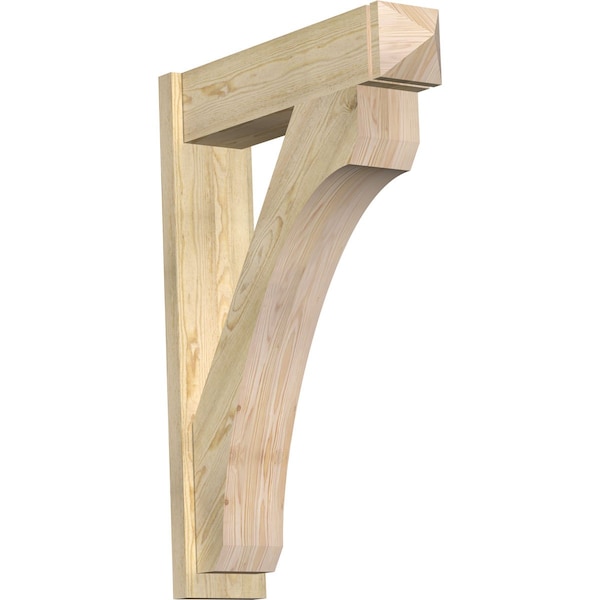 Ekena Millwork Legacy Arts & Crafts Rough Sawn Outlooker, Douglas Fir, 8"W x 32"D x 44"H OUT08X32X44LEC03RDF - main